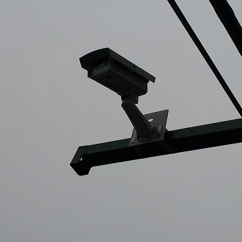 camara de seguridad instalada