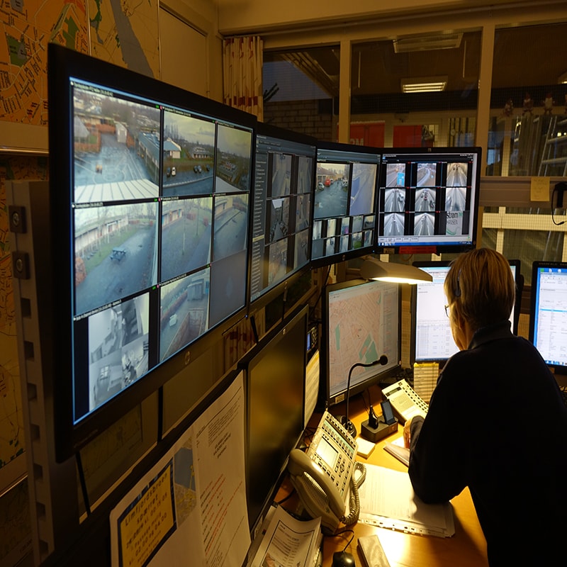 milestone central de monitoreo